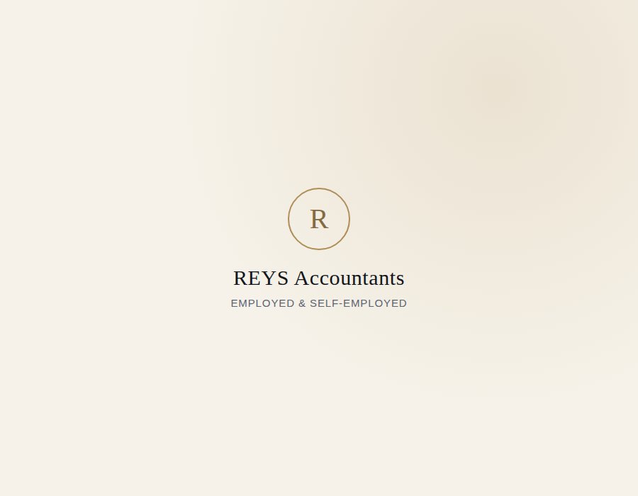 REYS Accountants — Employed and Self-Employed Tax Return