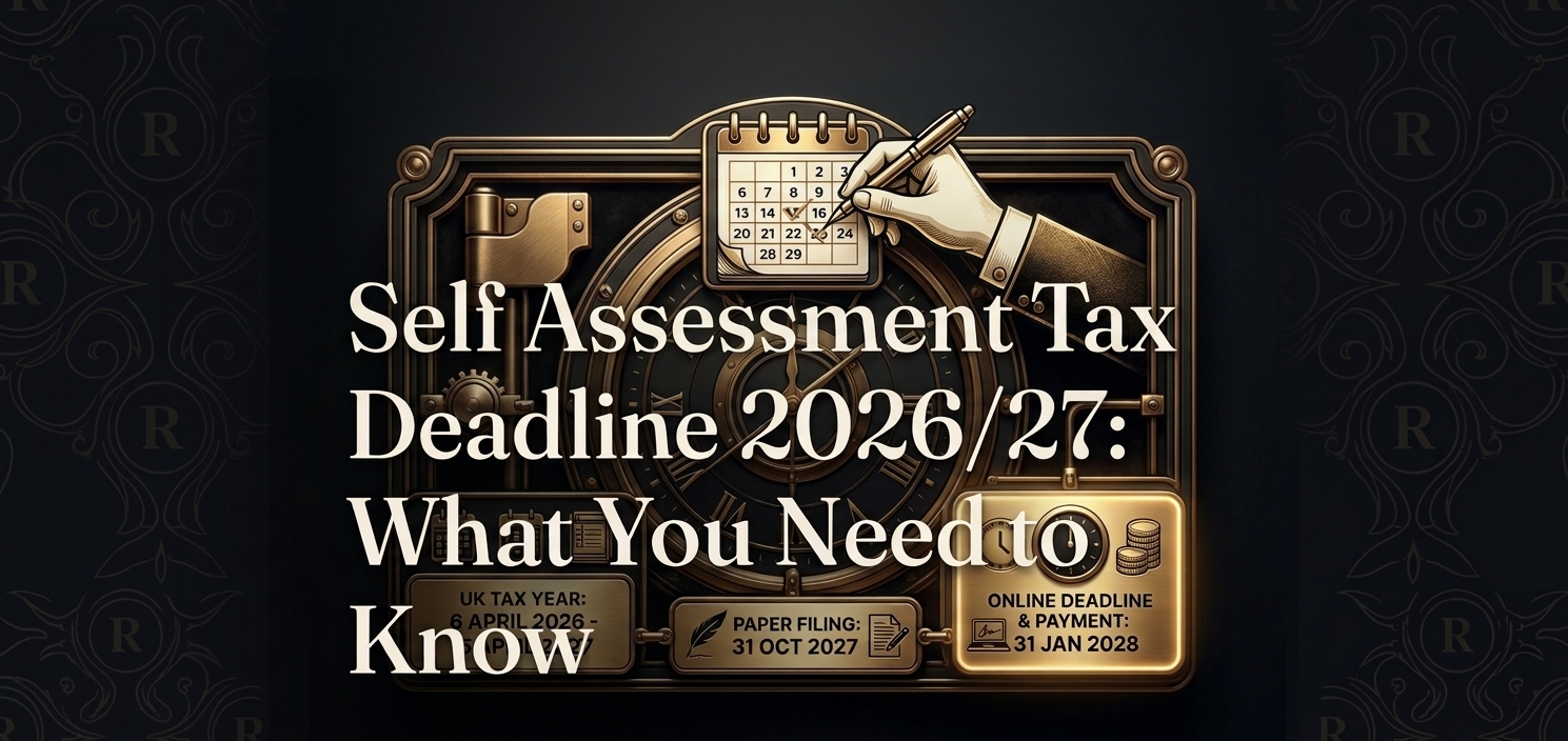 Self Assessment Tax Deadline 2026/27: What You Need to Know, with a calendar, clock and key filing dates